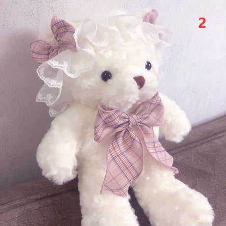 ロリータ バッグ 甘ロリ ぬいぐるみ テディベア ショルダーバッグ Lolita 選べる13色