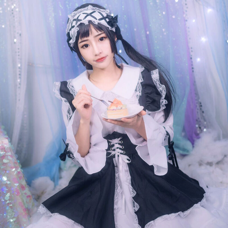 時の砂ロリータ　魔術パテシエ　お姫様ロリータエプロン洋服　ステージ服　アイドル 時の砂ロリータ 魔術パテシエ お姫様ロリータエプロン洋服