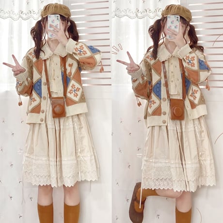 スカート ロリータ Lolita レディース ロリィタ 刺繍 レース リボン  インナースカート パニエ
