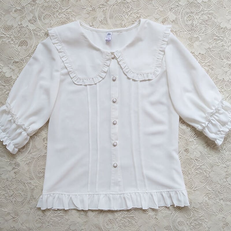 ブラウス ロリータ 春夏秋 レディース 長袖 半袖 選べる ロリィタ