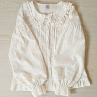 ロリータ ブラウス レディース 長袖 ロリィタ ゴシック 清楚 XS-2XL コットン