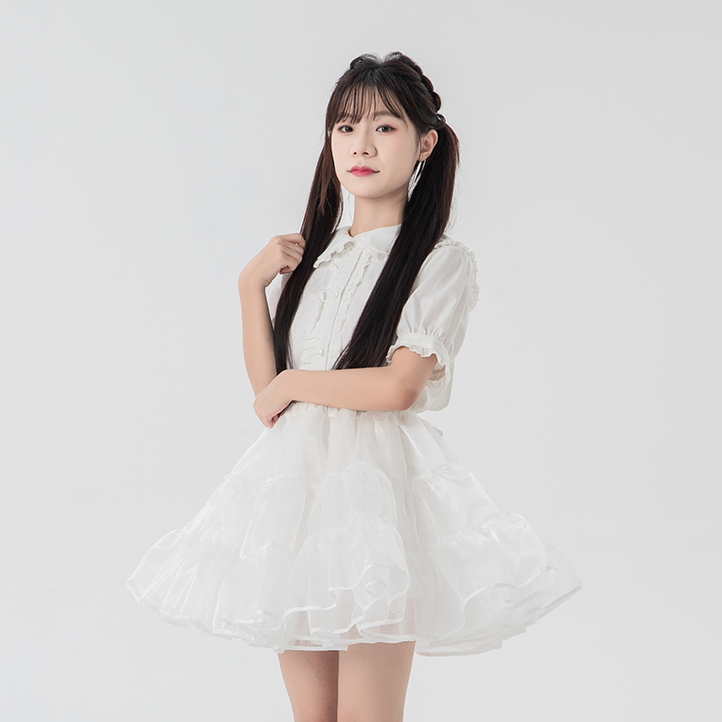 パニエ ホワイト S M 新品 フリル ハートレース コスプレ ロリータ 楽天市場】パニエ ロリータ 超ボリューム ミニ丈 25cm丈 コスプレ