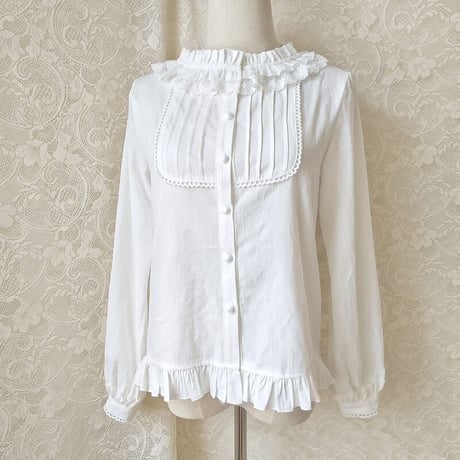 ロリータ ブラウス 長袖 半袖 選べる ゴスロリ ゴシック ロリィタ XS-2XL
