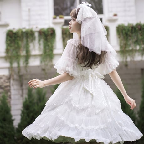 新作 春夏 ロリータ Lolita ジャンパースカート ワンピース ドレス ロリィタ ゴスロリ レース リボン