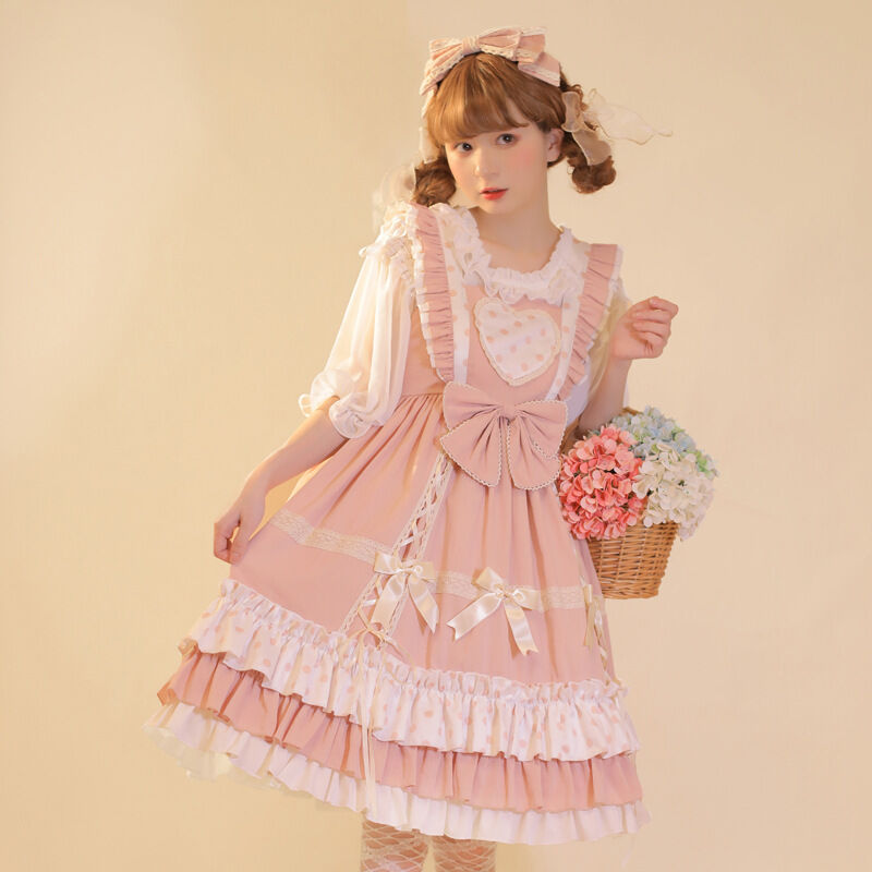 ロリータ ワンピース レディース Lolita 普段着 ロリィタ 甘ロリ