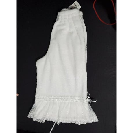 ロリータ かぼちゃパンツ 冬 レギンス ドロワーズ オーバーパンツ 着丈 45cm  - 75cm  もこもこ  防寒 あったか