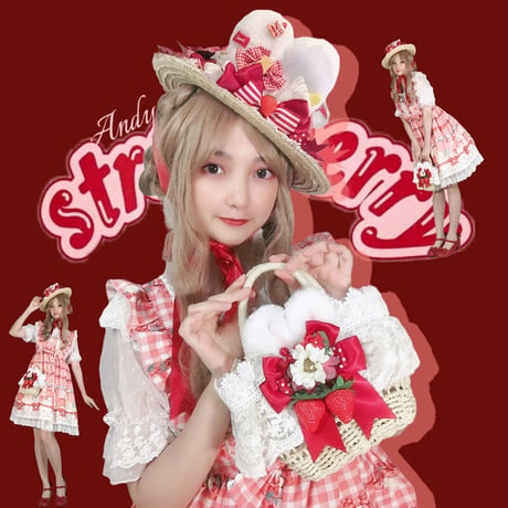 ロリータ バッグ 甘ロリ うさ耳 兎 ロリータ小物 ミニバッグ ショルダーバッグ バスケット  萌え