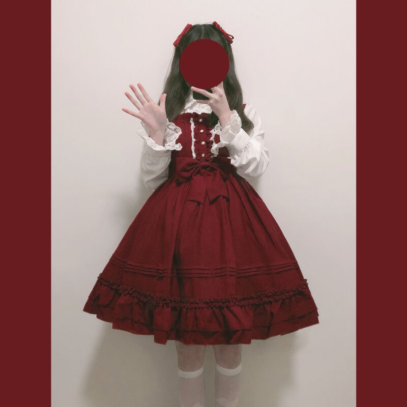 【受注生産】BABY, 舞踏会JSK ピンク×ミント　ジャンパースカート　ドレス