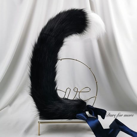 ロリータ 猫耳 しっぽ ハントメイド ねこ耳 可愛い モコモコ リアル ヘアバンド カチューシャ