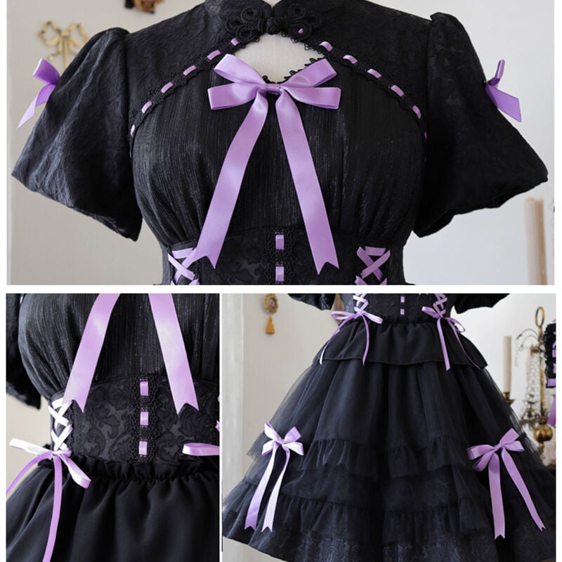 中華ロリータ チャイナ ゴスロリ コスプレ ワンピース 楽天市場】メイド服 チャイナ ワンピース 中華風 ロリータ コスプレ