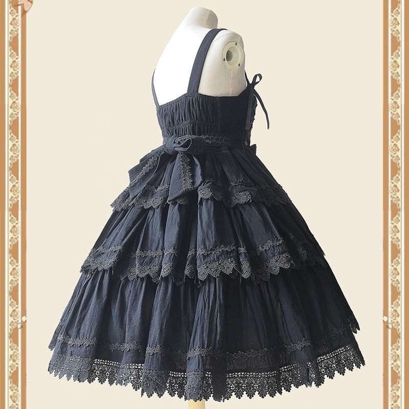 ロリータ ワンピース ジャンパースカート ロリィタ 可愛い 定番 メイド