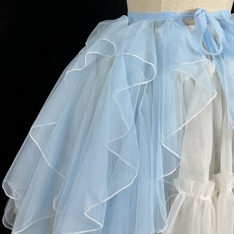 ロリータ Lolita オーバースカート チュールスカート ５色展開 姫ロリ ゴスロリ クラロリ シースルー