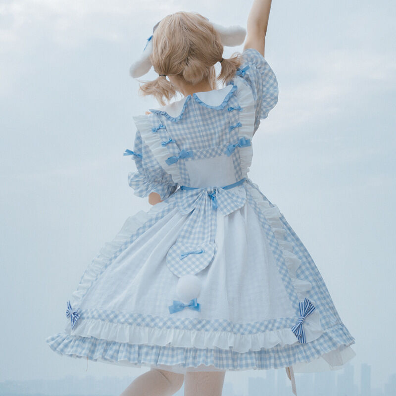 即発送可能 アリス.ロリータ宮廷ドレスangelic ロリータワンピース 