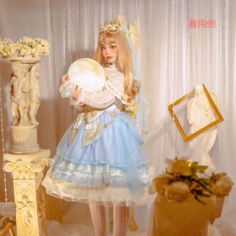 パニエ ボリューム ウェディングドレス ロリータ ワイヤー3本 ふくらみ 調節可 ロング ミディアム Aライン 結婚式 ドレス