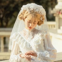 即納 ロリータ カチューシャ レース 髪飾り レディース ヘッドドレス 可愛い lolita  結婚式 花嫁