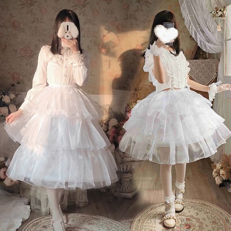 ロリータ パニエ ワイヤーパニエ 3本ワイヤー 50-70cm 長さ調節可