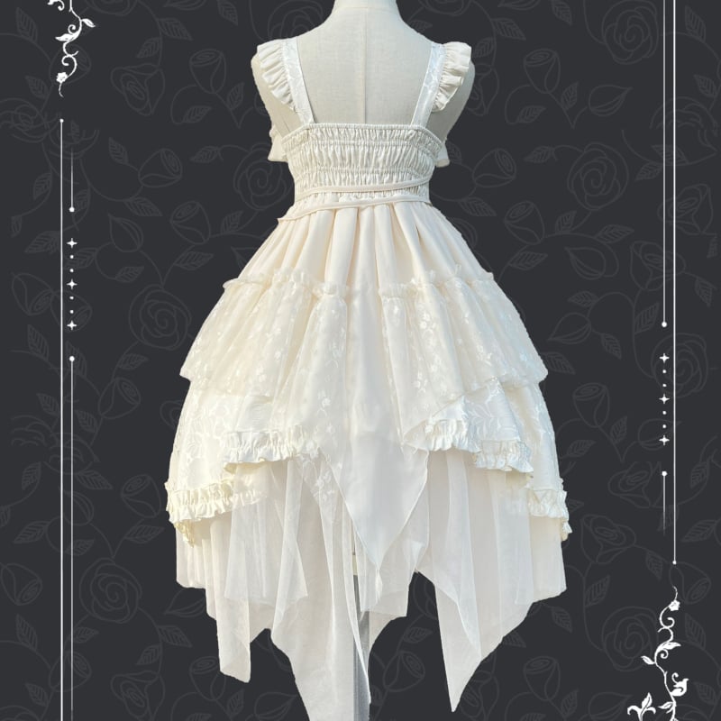 ♡専用　ゴスロリ・ロリータドレス ゴスロリィタ ノースリーブ お嬢様 コスプレ ロリィタ ジャンパースカート ノースリーブ ロリータ ワンピース