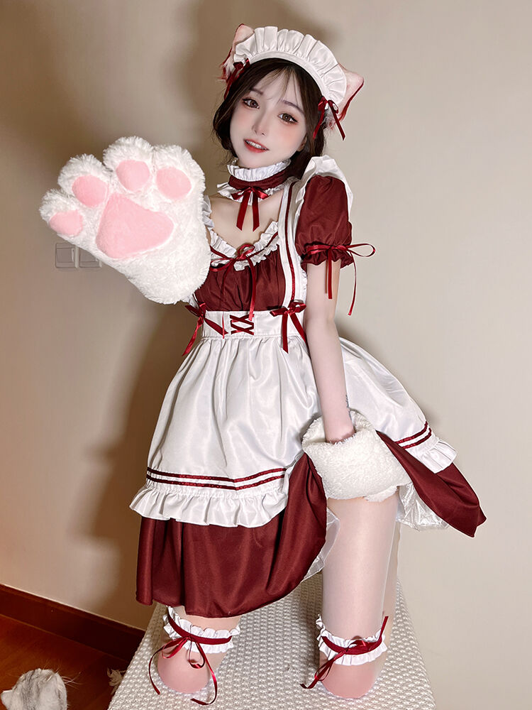 セクシー メイド服 コスプレ 豪華セット 甘ロリータ 姫ロリ 萌え