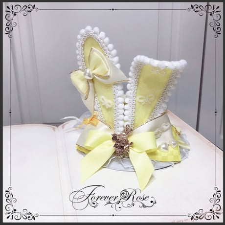 ロリータ 帽子 レディース  ヘッドドレス コスプレ うさぎ耳 かわいい パーティー ハロウィン