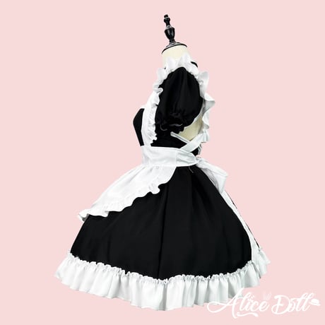 チャイナ風 メイド服 チャイナドレス 露出 ワンピース エプロン セット セクシー レディース 衣装