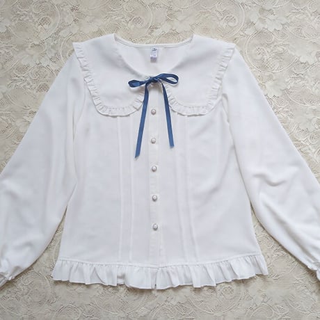 ブラウス ロリータ 春夏秋 レディース 長袖 半袖 選べる ロリィタ フリル XS-2XL