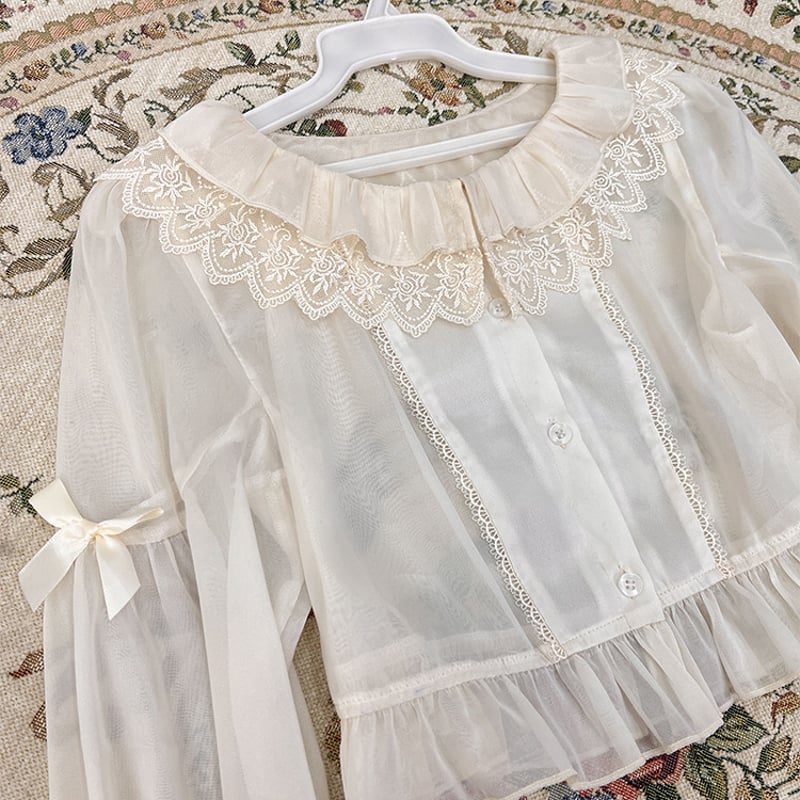 ボレロ カーディガン 羽織り ロリィタ トップス ブラウス インナー