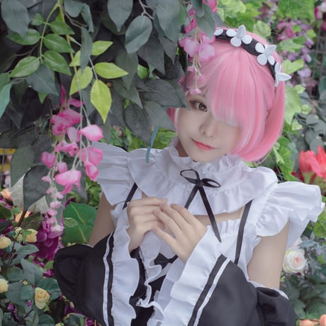 ゼロから始める異世界生活 レム ラム コスプレ メイド服 リゼロ SMLXL2XL3XL