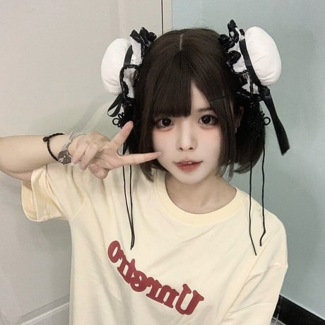 ゆめかわ 髪飾り チャイナ風 お団子ヘア 中華ロリ レース 5色 ヘアアクセサリー チャイナ服 コスプレ まとめ髪