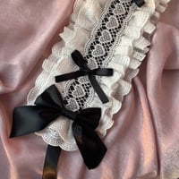 即納 ヘアアクセサリー ヘッドドレス ゴスロリ ゴシック ロリータ　黒ロリ ワインレッド Lolita 髪飾り