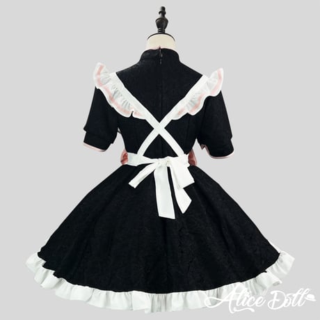 ゆめかわいい 中華風 メイド服 チャイナメイド チャイナ服 チャイナドレス 露出 ワンピース エプロン