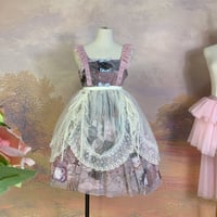 ロリータ Lolita オーバースカート チュールスカート 姫ロリ ゴスロリ クラロリ シースルー スカートカバー 丈50 70cm