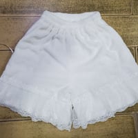 ロリータ かぼちゃパンツ 冬 レギンス ドロワーズ オーバーパンツ 着丈 45cm  - 75cm  もこもこ  防寒 あったか