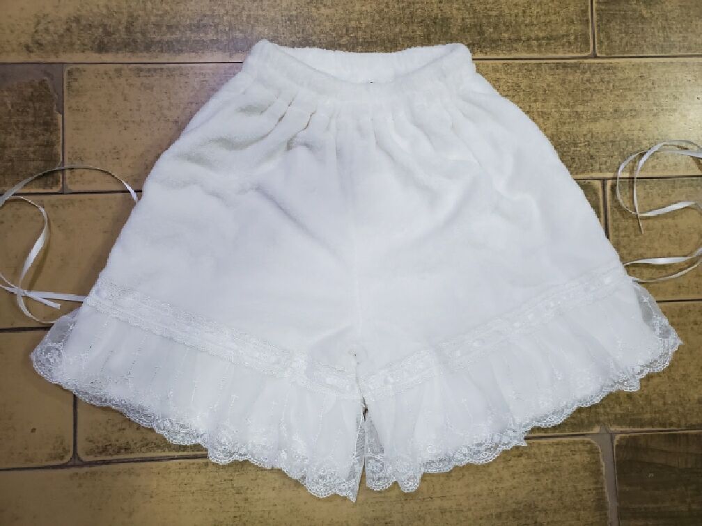 ロリータ かぼちゃパンツ 冬 レギンス ドロワーズ オーバーパンツ 着丈