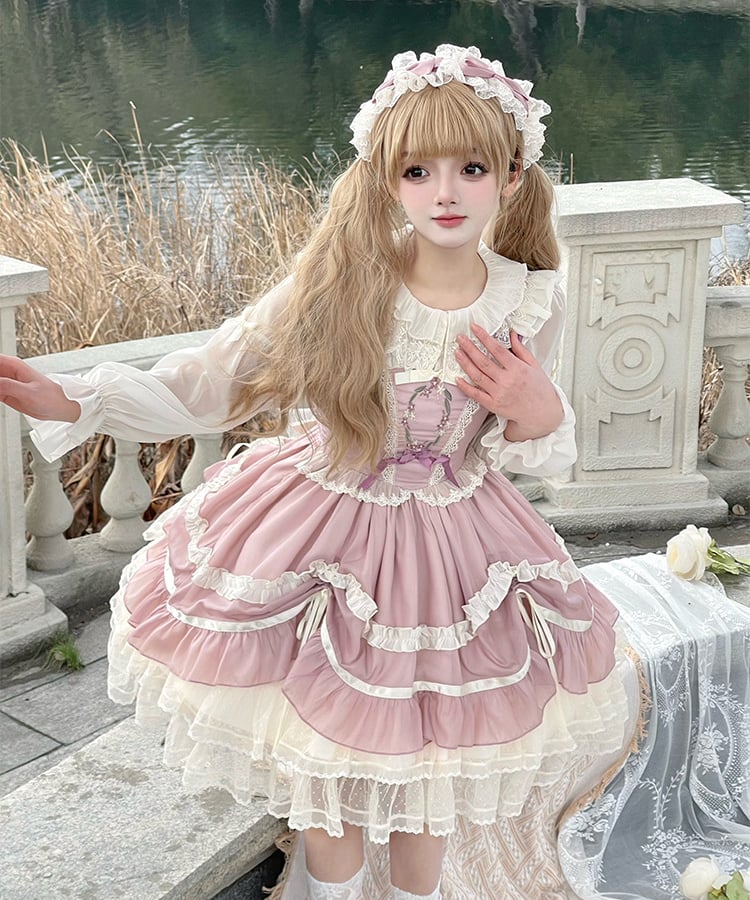 OzzOn フリル袖付き 姫袖 ボレロ 別珍 ヴィジュアル系ゴスロリカーディガン