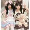 メイド服 エプロン コスプレ 甘ロリータ 3点セット 半袖 長袖 かわいい カチューシャ ロリータ ワンピース メイド