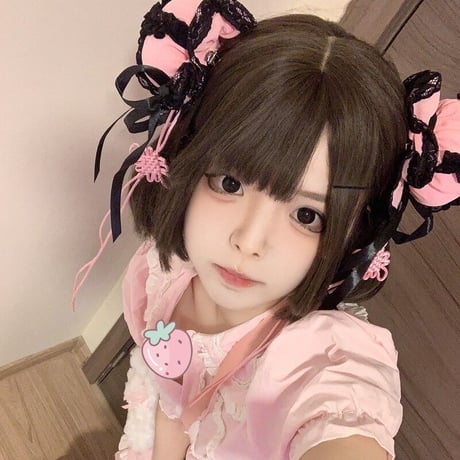 ヘアアクセサリー 中華風 チャイナお団子 ゴスロリ レース 髪飾り コスプレ 地雷系 病み系 メイド パーティー