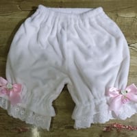 ロリータ カボチャパンツ 秋 冬 ドロワーズ ふわふわ もふもふ 暖か レース レギンス オーバーパンツ ペチパンツ ペチコート