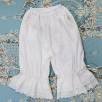 ロリータ カボチャパンツ 夏 冬 選べる快適  ドロワーズ   可愛い 選べる丈