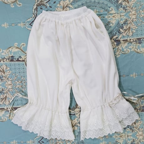 alice auaa ドロワーズ（白） Alice Auaa Frayed Gothic Blouse White – akaibu.co