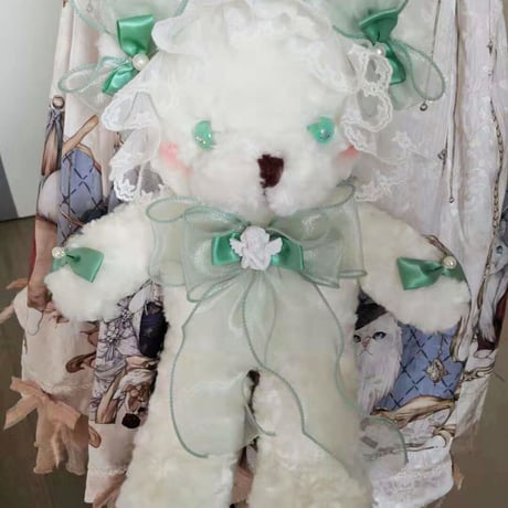 バッグ ロリータ クマ ぬいぐるみ ポシェット 甘ロリ レディース レース エンジェル ロリィタ Lolita