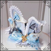 ロリータ うさぎ耳 帽子 シルクハット ロリィタ 甘ロリ ヘッドドレス コスプレ