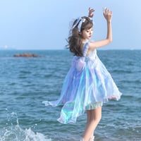 ロリータ ワンピース 人魚姫 キラキラ 光る ヘアクリップ2点セット ロリィタ ロリータファッション