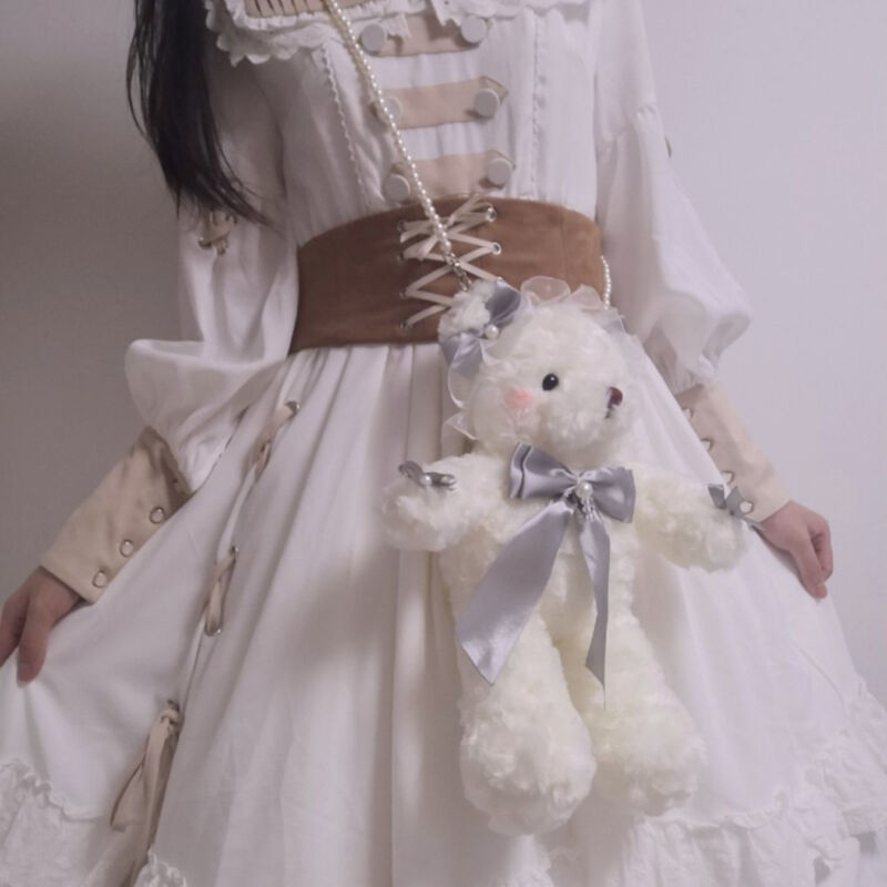 バッグ ロリータ Lolita ぬいぐるみ ショルダーバッグ リボン