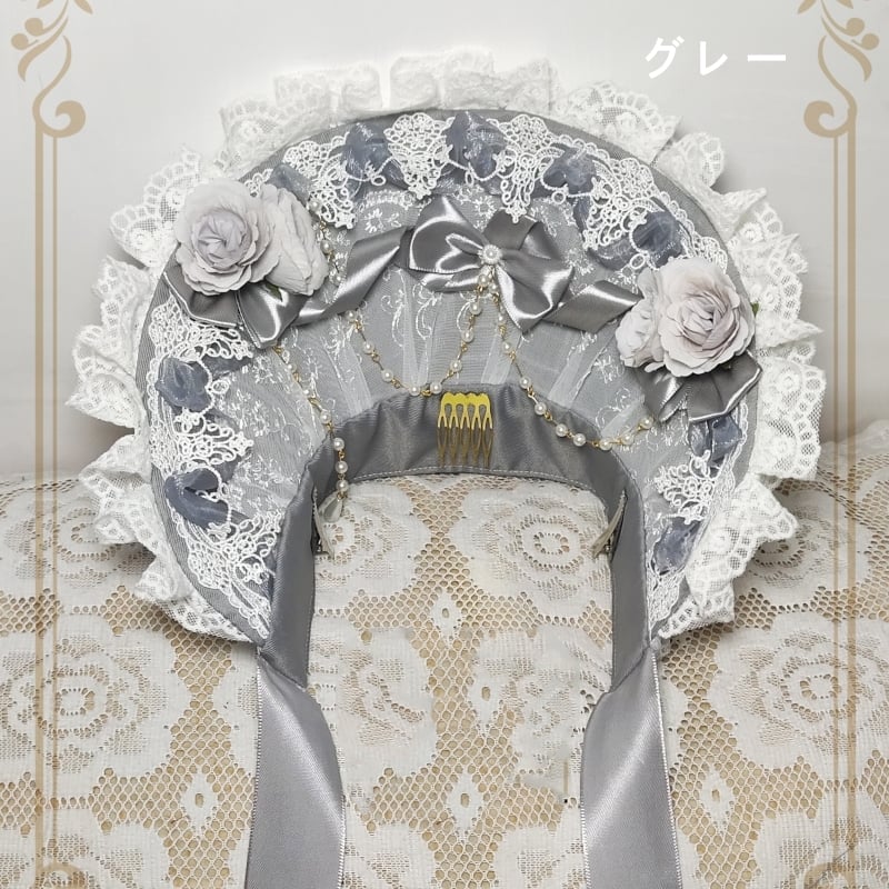 ロリータ ボンネット ボンネ 帽子 クラロリ エレガント クラシック