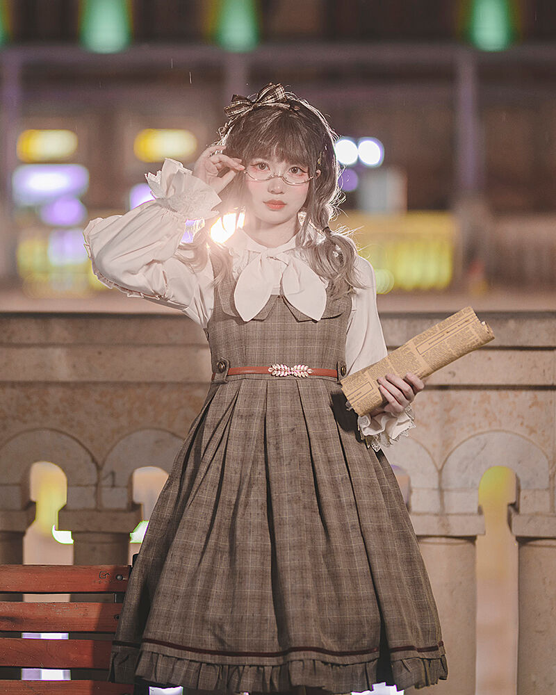 Lolita ジャンパースカート ゆめかわいい ノースリーブ レディース JSK 