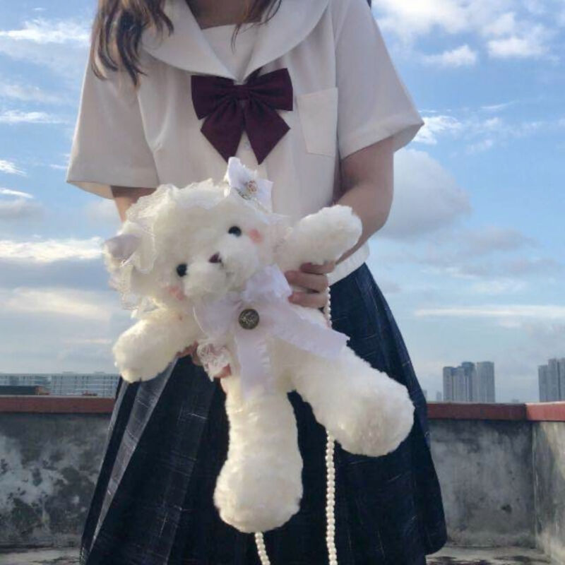 バッグ ロリータ レディース ぬいぐるみ 甘ロリ ショルダー バッグ ロリータ レディース ぬいぐるみ 甘ロリ ショルダー