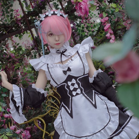 ゼロから始める異世界生活 レム ラム コスプレ メイド服 リゼロ SMLXL2XL3XL