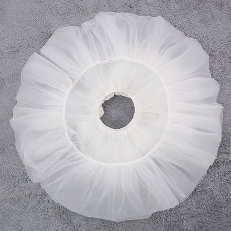 パニエ ロリータ ロリィタ チュチュ ふんわり ボリューム 着丈 40cm 46cm 骨なし ペチコート ミニ丈 ミディアム丈