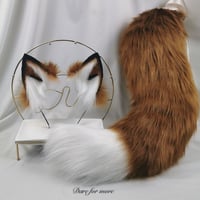 ロリータ しっぽ ハントメイド 狐 コスプレ仮装 ハロウィン モコモコ ふわふわ 尾 リアル ヘアドレス