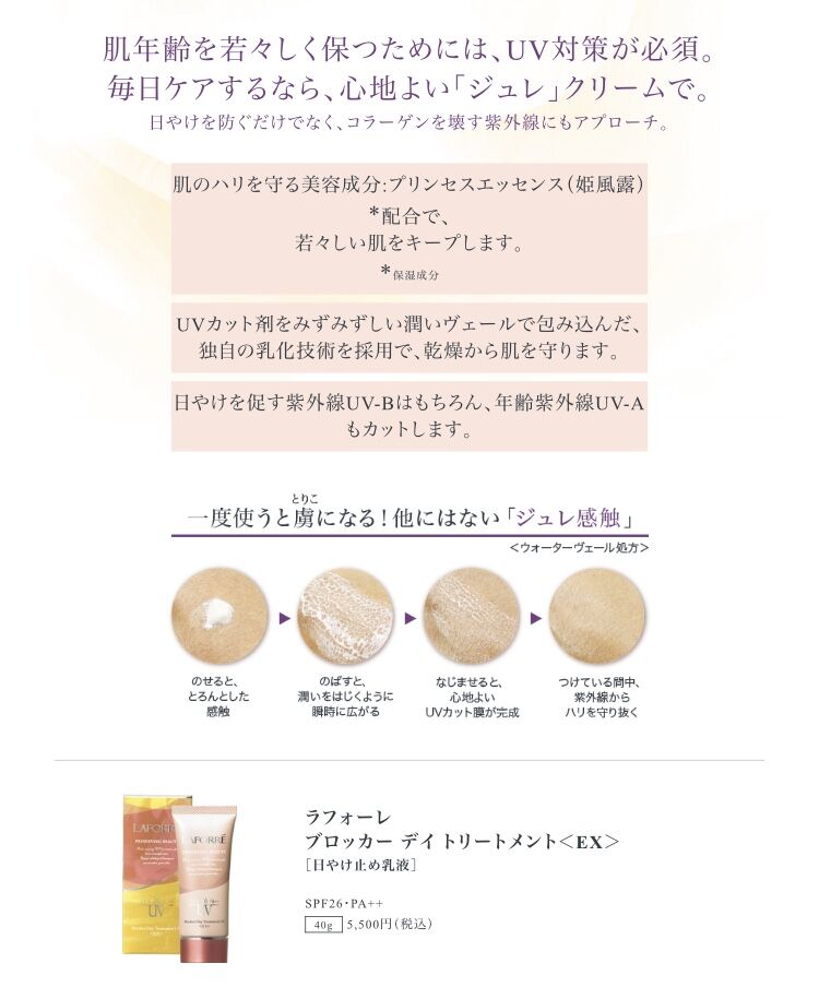 ラフォーレブロッカーデイトリートメントEX | shelldo'r STORE